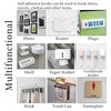 Ganchos Adhesivos, 10 Piezas de Ganchos de Pared Autoadhesivos Ganchos