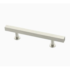 Liberty Brainerd P37256W-SS 3 3/4" Stainless Steel Square Bar Cabinet Pull