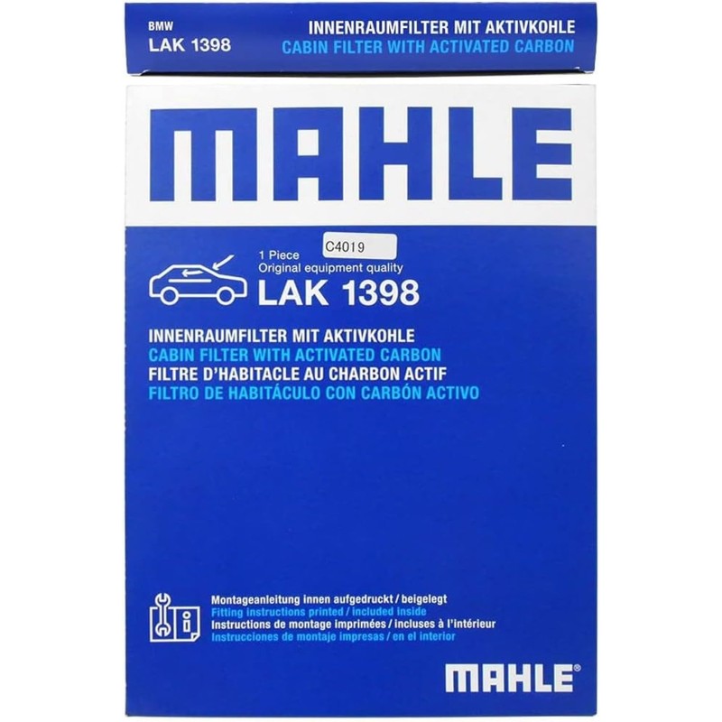 MAHLE LAK1398 Air Conditioner Filter