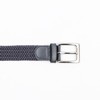 Woodland Leathers Elastic Braided Belt, Unisex Men Women Casual Stretch