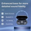 RERBO Open-Ear Wireless Bluetooth Headphones, Stereo Noise Cancelling Earbuds with