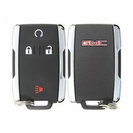 GMC B119 Chipped Key + Remote Keyless Fob  For 2014 - 2019 GMC Sierra M3N-32337100