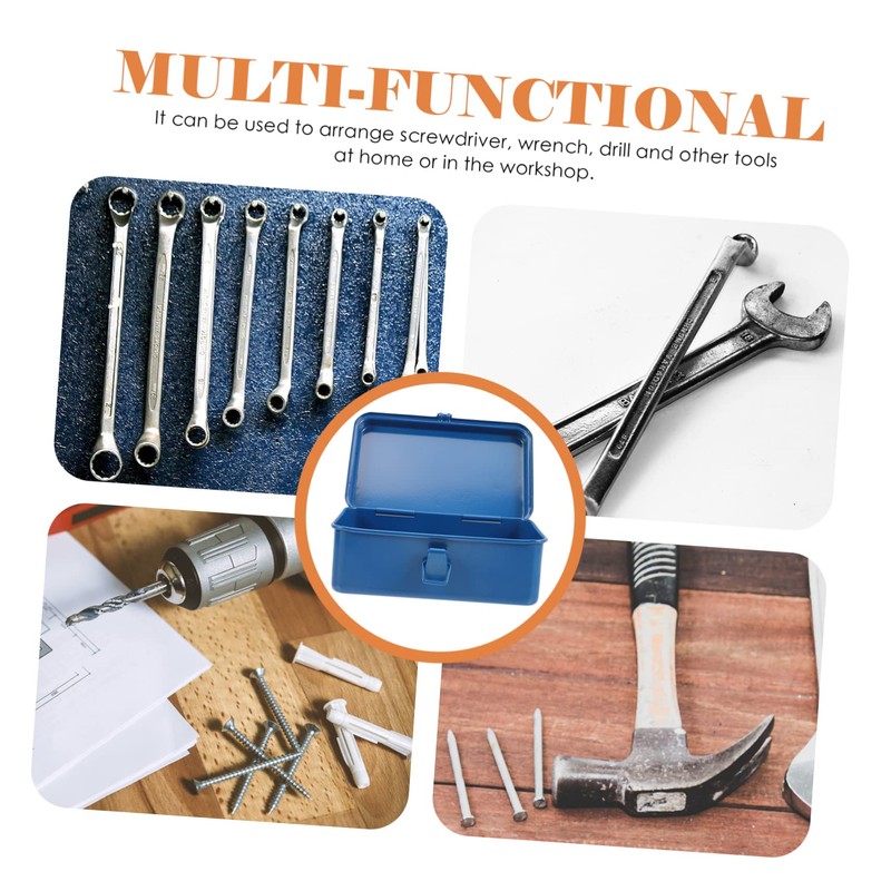 Metal Tool Box, Portable Tool Box, Tool Chest, Small Tool