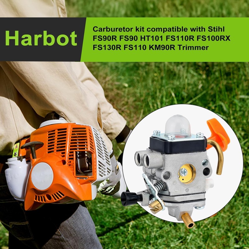 Harbot FS90R Carburetor for Stihl FS110R FS100 FS90 KM90R FS