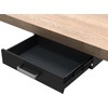 UNITEDPOWER Under Desk Drawer Storage, Pull-Out Office Hidden Counter Drawer,