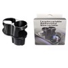 2 in 1 Auto Cup Holder Expander Adapter with 360