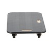 Vestil FWD-1836-3R Fiber Wood Dolly with Rubber Casters 45 In.