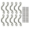 GDQLCNXB 10Pcs M8 316 Stainless Steel Bimini Boat Top PAD