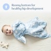 SleepingBaby Zipadee-Zip Transitional Swaddle Sack, 4-8 Month - Roomy Zipper