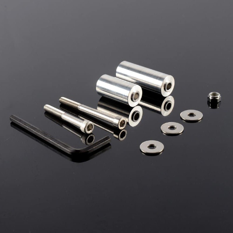 G-PLUS Radiator Shroud Cover Bolts Combo Compatible with 2002-2007 Subaru