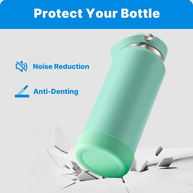 Bluwing Silicone Boot for YETI Rambler Bottle 36oz, Protective Silicone
