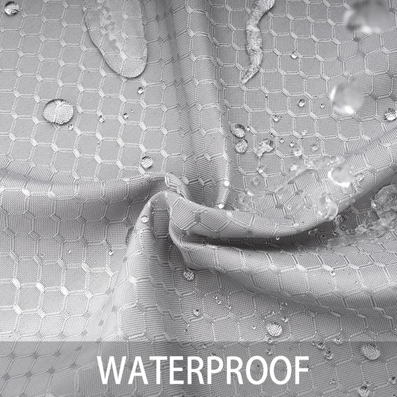 Eternal Beauty 120cm Round Tablecloth,Wipeable Grey Tablecloths Polyester Spill Proof