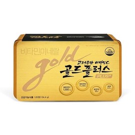 SellerHub 고려은단 비타민C 골드플러스 120정 비타민D 비오틴 (S34573618) Korea Eundan Vitamin C Gold Plus 120 Tablets Vitamin D Biotin