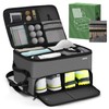 Golf Trunk Organizer for Car SUV, 2-Layer Golf Accessories Storage