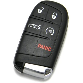 OEM 5-Button Smart Key Fob Remote Compatible with 2019-2022 Chrysler 300 (FCC ID: M3N-40821302, P/N: 68394191)