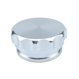 2" 51mm Universal Aluminum Alloy Weld Billet On Filler Neck Cap Oil Fuel Water Tank Silver