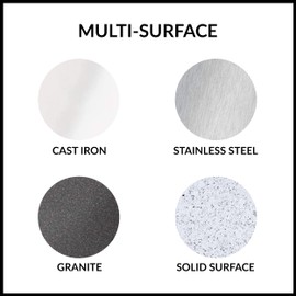 HOPE'S Perfect Sink Cleaner and Polish, Restorative, Removes Stains, Cast Iron, Corian, Composite, Acrylic, 8.5 Fl Oz