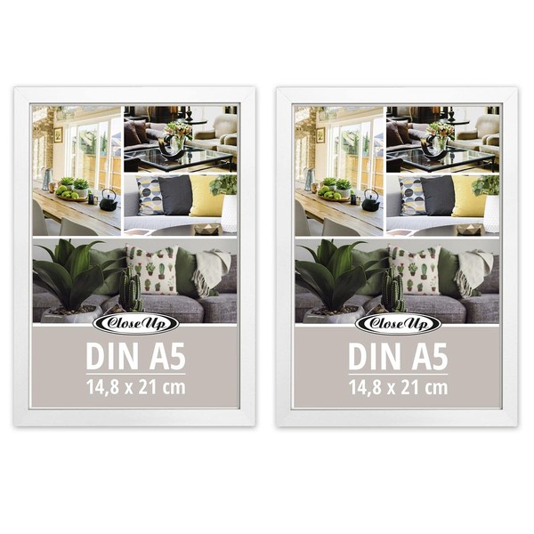 Close Up Picture Frames Set of 2 DIN A5 (14.8