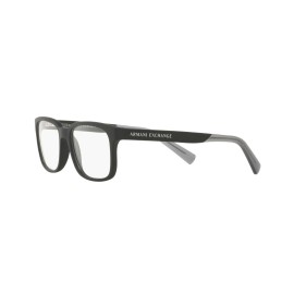 AX Armani Exchange A|X Armani Exchange Men's AX3029 Square Matte Black Eyeglasses