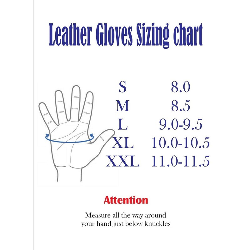 Men's Dress Leather Gloves (X-Large, Burgundy)