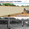 Windscreen4less 3'x12' Deck Balcony Privacy Screen for Deck Pool Fence