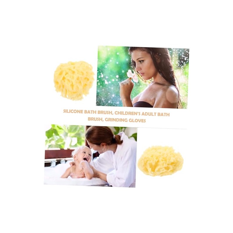 Esponja Baño Bebés Natural Miel Absorbente Limpieza Baños Niño Niña