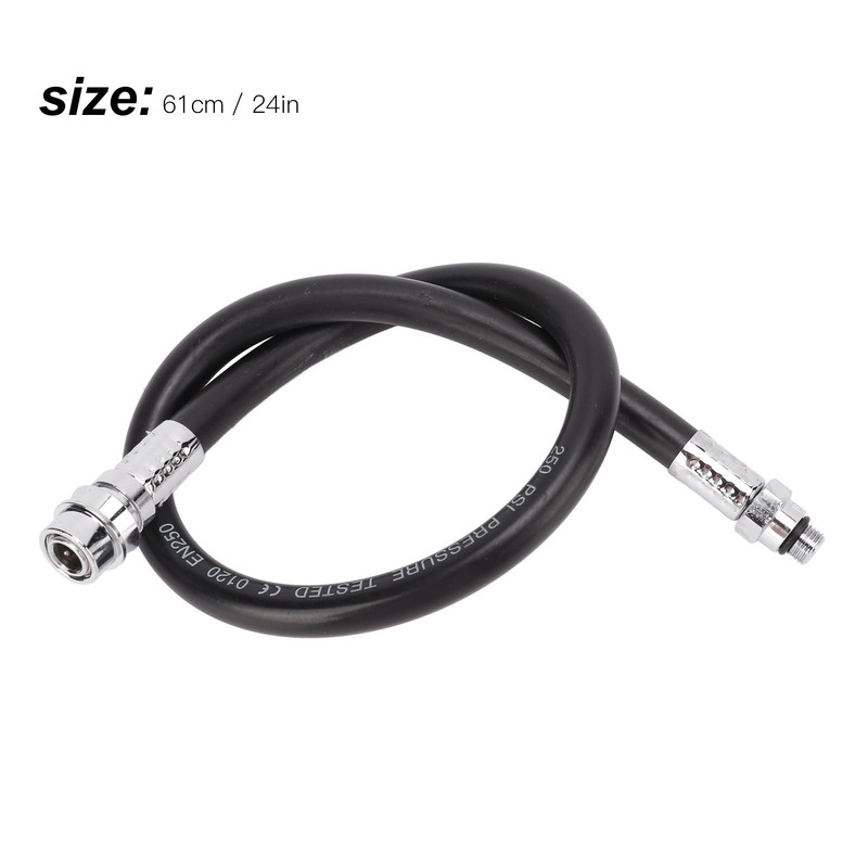 Scuba Diving BCD Low Pressure Regulator Hose Flexible Rubber Gas