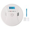 2 in 1 Smoke and CO Detector Sound Light Alarm