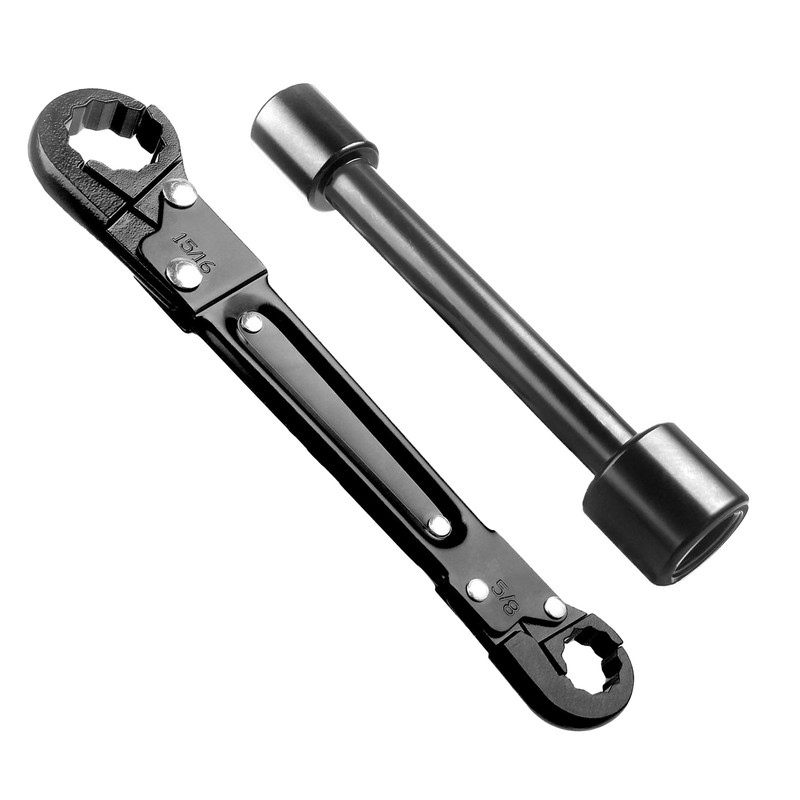 Angle Stop Wrench High Efficiency Portable Double Ended Plumber Spanner