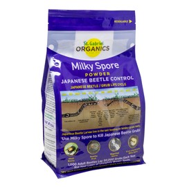 St. Gabriel Laboratories St. Gabriel Organics Milky Spore Powder Japanese Bettle Control, Ready to Use, 40oz