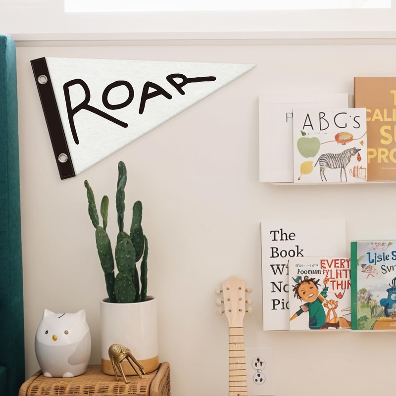 158-banner-flag-roarPennant Banner Flag Wall Hanging