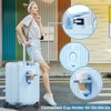 Krute Luggage with Spinner Double Wheels Suitcases with USB Port