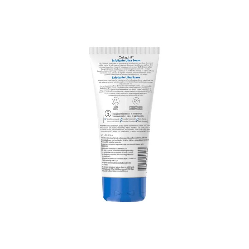 Cetaphil Exfoliante Ultra Suave Diario 178g - Micropartículas para Piel