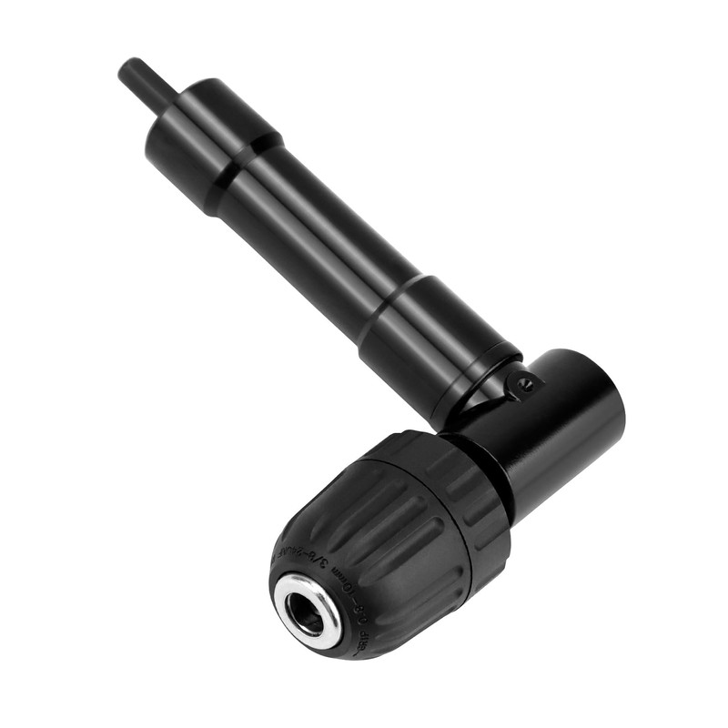 QWORK® Angle Drill Attachment Clamping Range 0.8-10mm 90 Degree Drill
