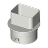 StormDrain Downspout Adapter Offset Landscaping Drain Pipe 2-in. x 3-in.