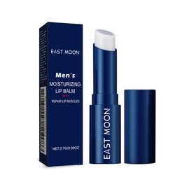 DLZZRS Moisturizing Lip Balm For Men, Moisturize Lips Remove Dead Skin Men's Lip Balm, Prevent Dry & Cracked Lips Protect Lips, Infused with Vitamin E, Lip Care Moisture Lip Balm