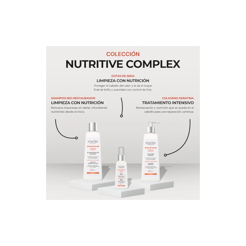 Senzáre Nutritive Colágeno Keratina Tratamiento 300ml