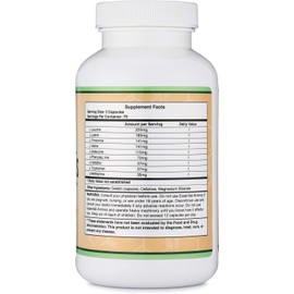 Essential Amino Acids - 1 Gram Per Serving Powder Blend of All 9 Essential Aminos (EAA) and All Branched-Chain Aminos (BCAAs) (Leucine, Isoleucine, Valine) 225 Capsules, Gluten Free by Double Wood