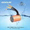 GoolRC Upgrade Waterproof 3650 3900KV Brushless Motor with 60A ESC