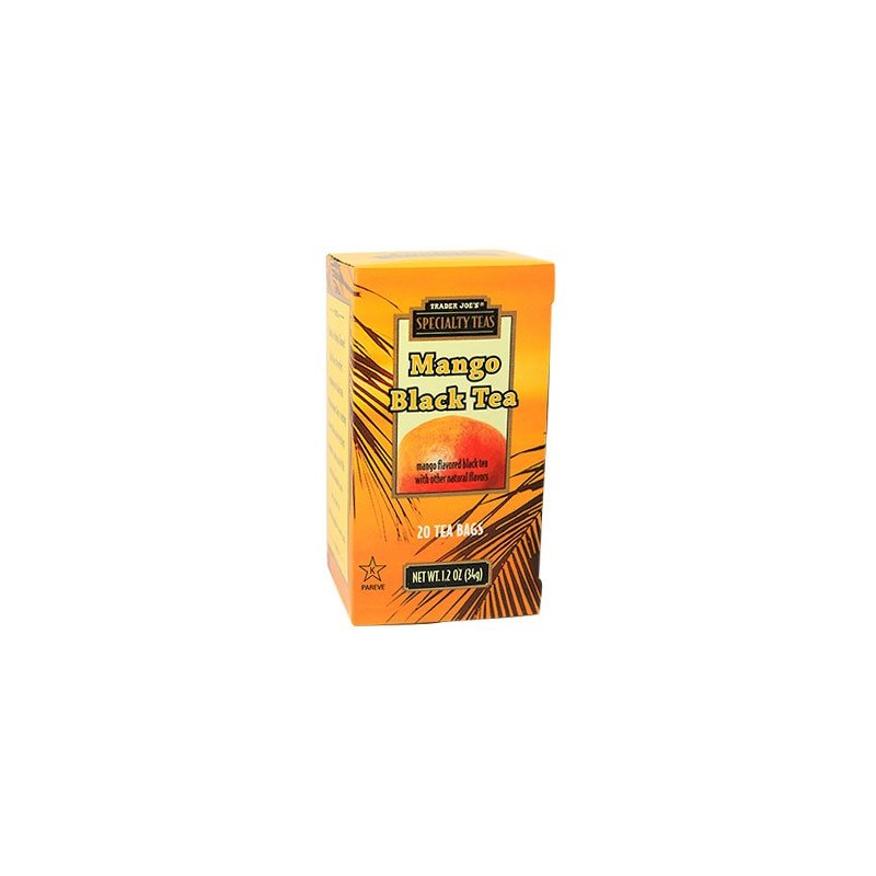 Trader Joe's Specialty Teas: Mango Black Tea (20 Bags) -