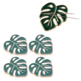 ciciglow 4Pcs Needle Minder Set with Strong Magnets, Never Lose Needles, Alloy and Drop Glue, Exquisite and Durable, forStitch and Embroidery