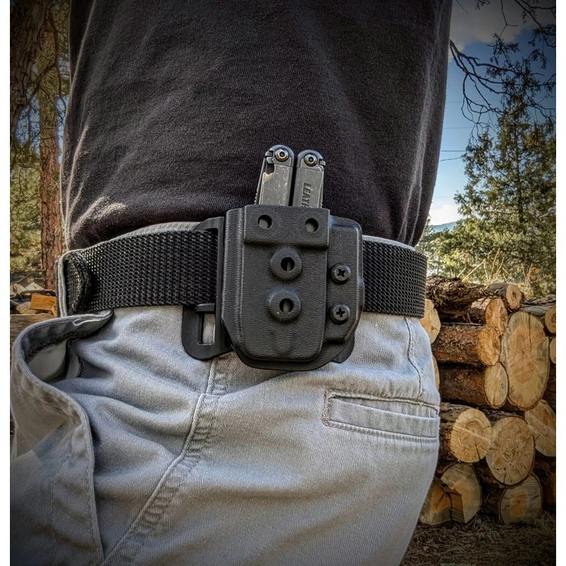 Resilience Dynamics OWB Kydex Retention Sheath for Leatherman Wave /