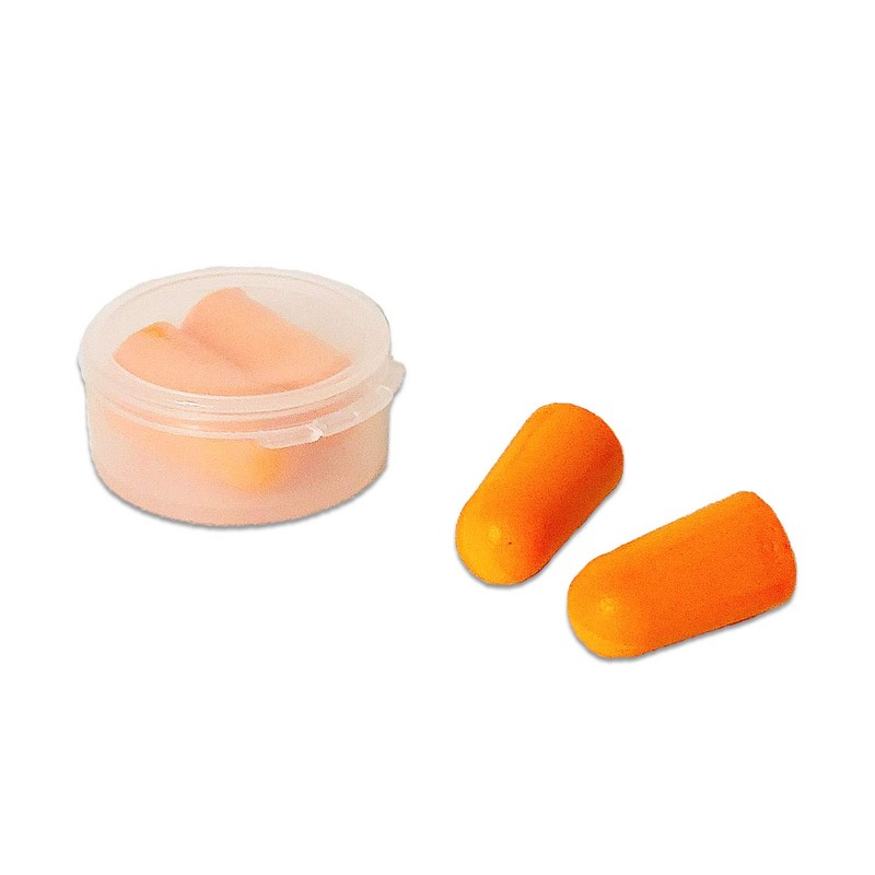 Ear Plugs Soft Type, Set of 4, Case Included