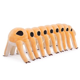 lilizzhoumax Simulation Cambrian Ancient Organism Microdictyon Plush Toy 50cm/19” Realistic Stuffed Animal Wild Cambrian Ancient Organism Microdictyon Plush Toy Gift for Friends and Kids