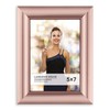 Langdon House 5x7 Picture Frames (Rose Gold, 3 Pack), Contemporary