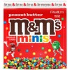 M&M'S Minis Peanut Butter Candy, Family Size, 15 Oz Bulk