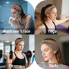 Bling Wide Stretchy Headbands for Women Girls Rhinestone Knot Headband