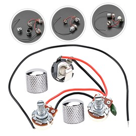 Vaguelly 2sets Potentiometer Knobs for Electric Guitar of Guitar Parts Knobs Lightweight Easy to Use for Guitarists and Luthiers