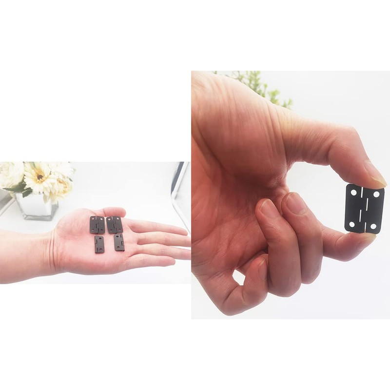 Mini Hinges, Wooden Box Hinges, Small Gift Box Hinges, 1.3