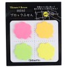 Sticky Notes [Mini Block Fusen] Point Marker/Speech Bubble, Cloud Shape,